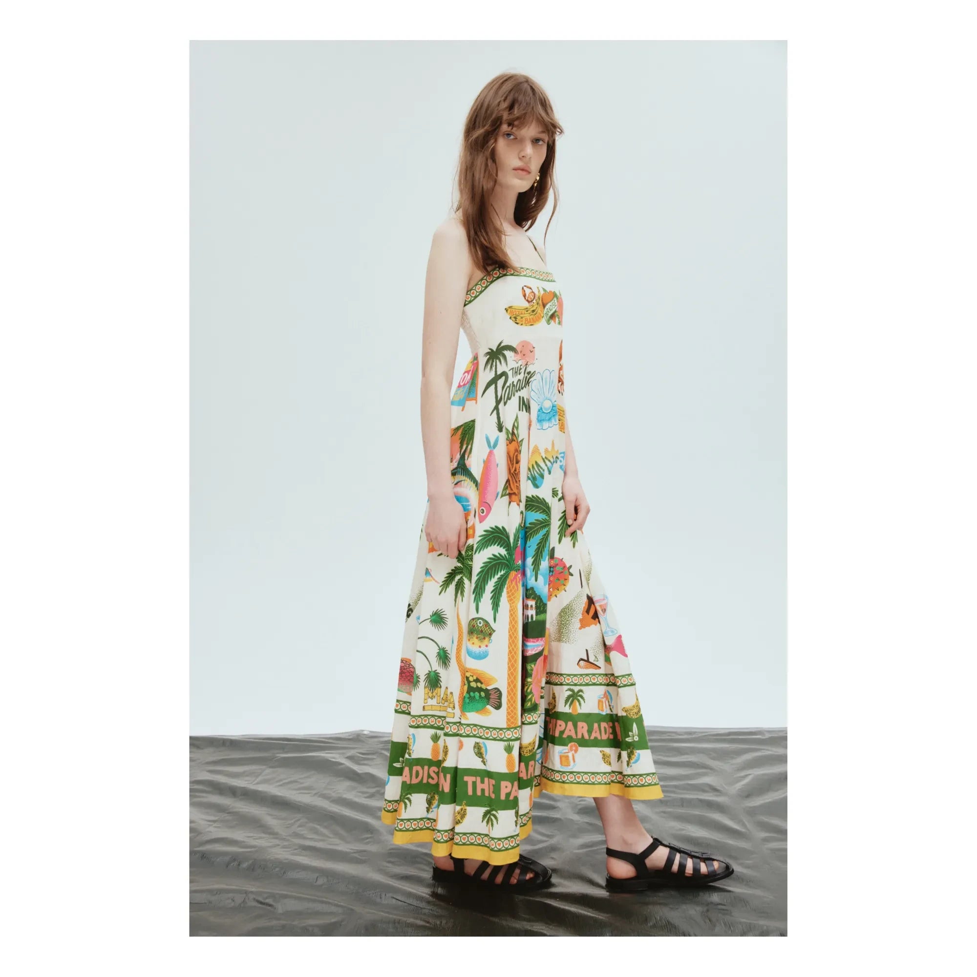 Alémais – Paradiso Leinenkleid | Ecru