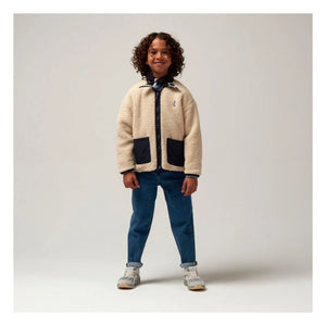 Gosoaky – Wende-Sherpa-Jacke Sleeping Lion | Beige