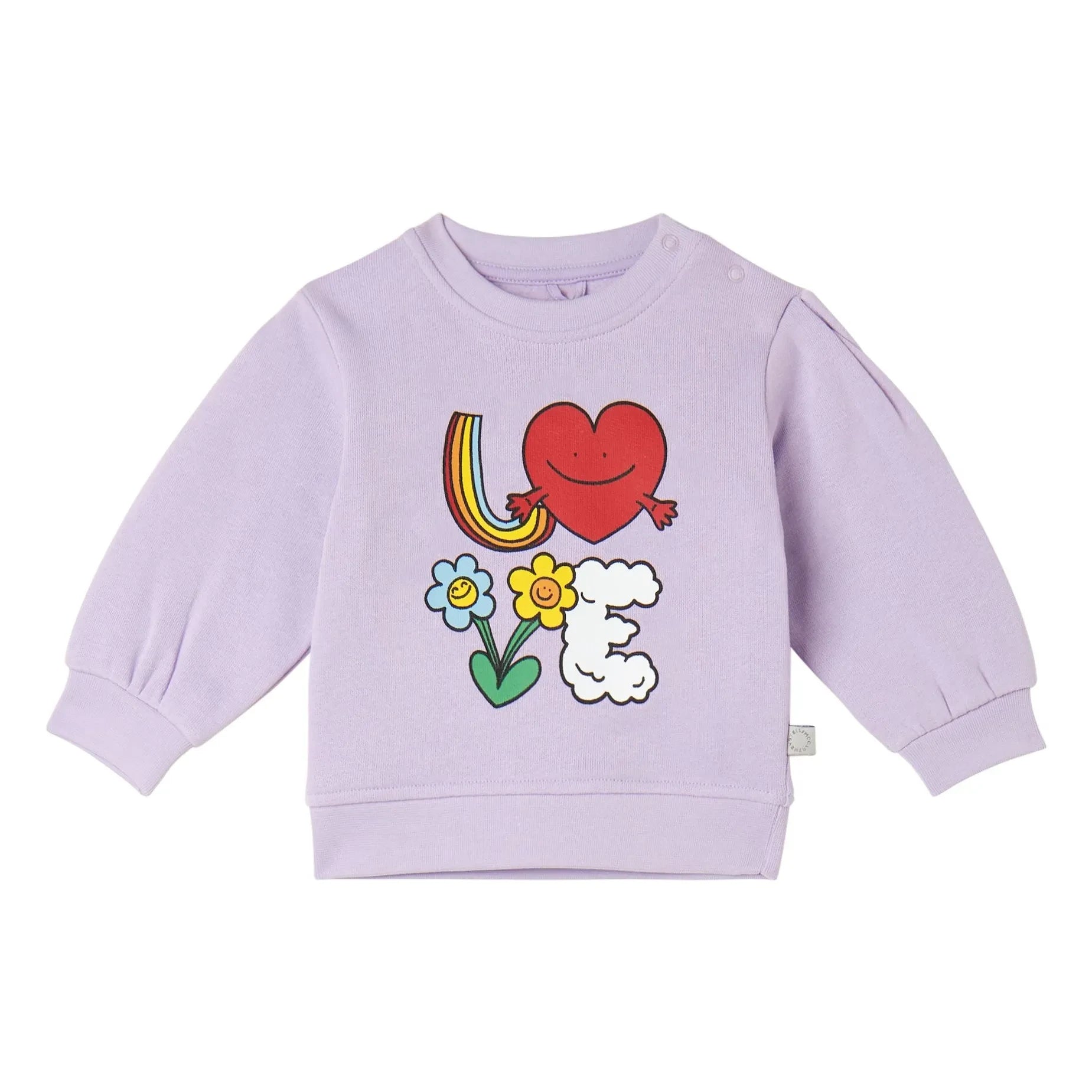 Stella McCartney Kids - Sweat Love | Flieder
