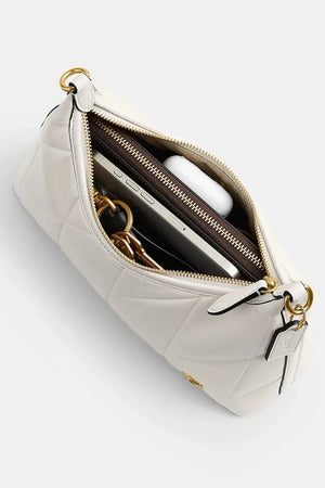 Coach Kadın Deri Crossbody Çanta Soft Quilted Juliet Shoulder Bag 25