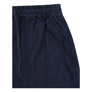 Kappy – Ermüdete Denim-Streifenhose | Indigo