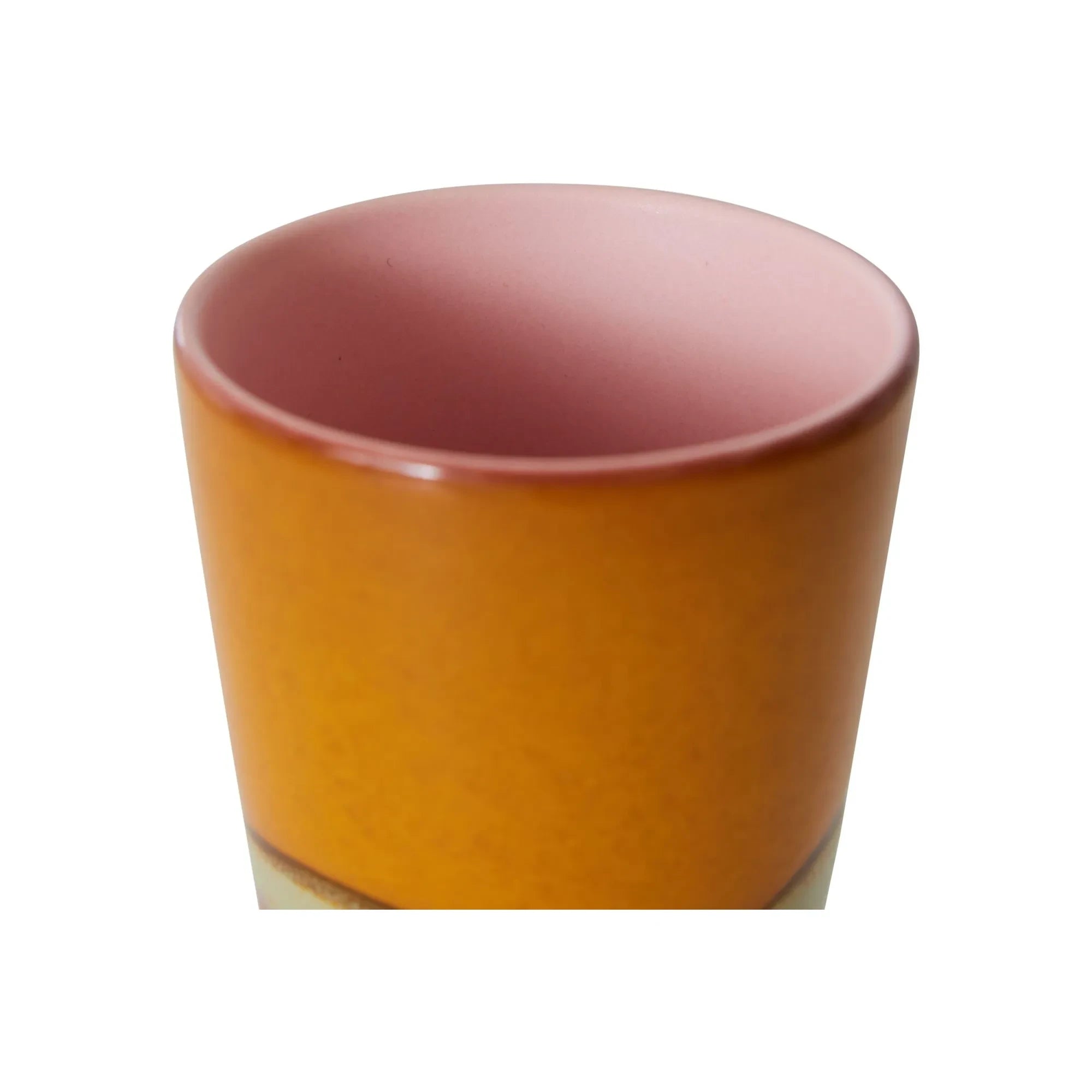 HKliving - Porzellanbecher | Orange