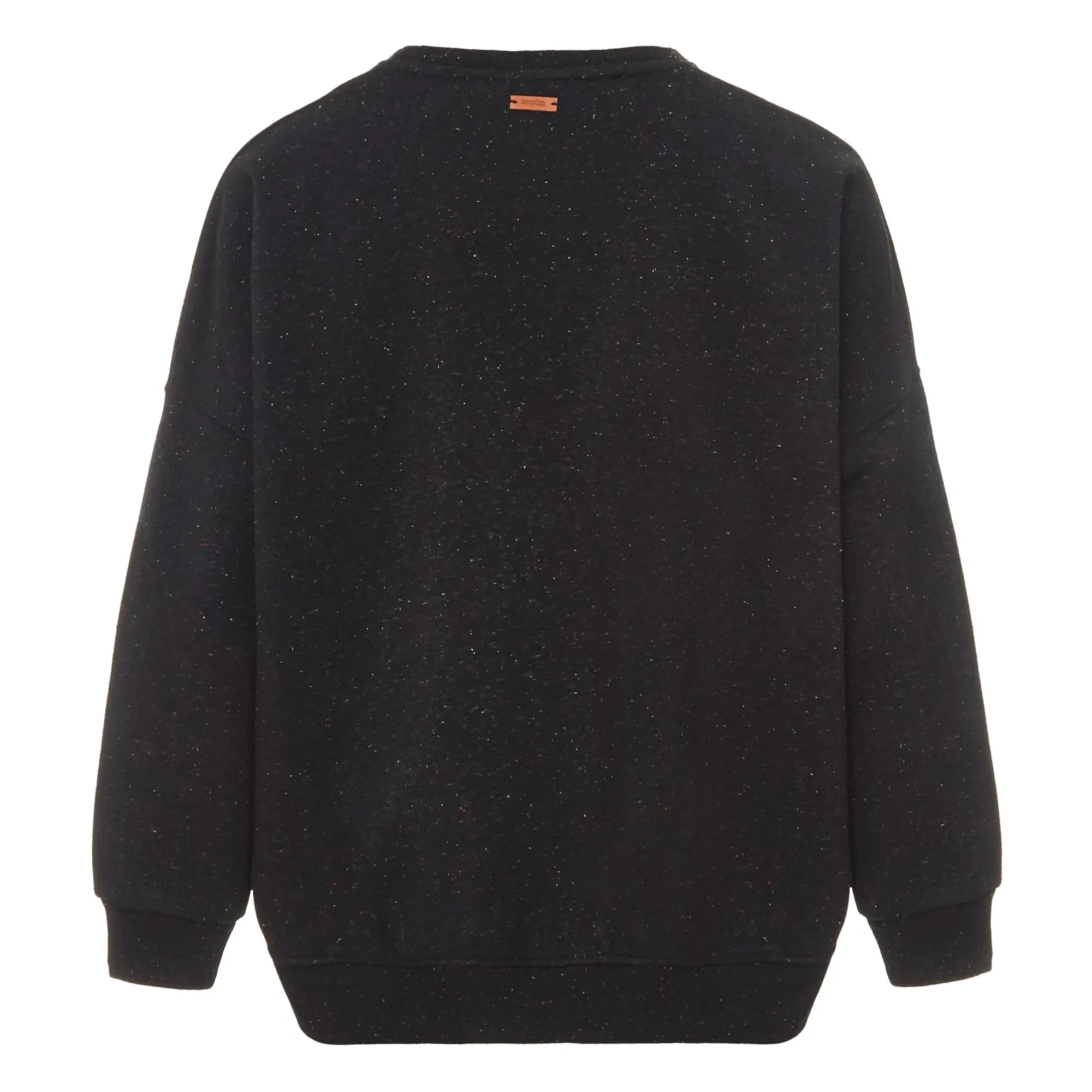 Sessùn – Chebbi Gepunktetes Baumwoll-Sweatshirt | Schwarz