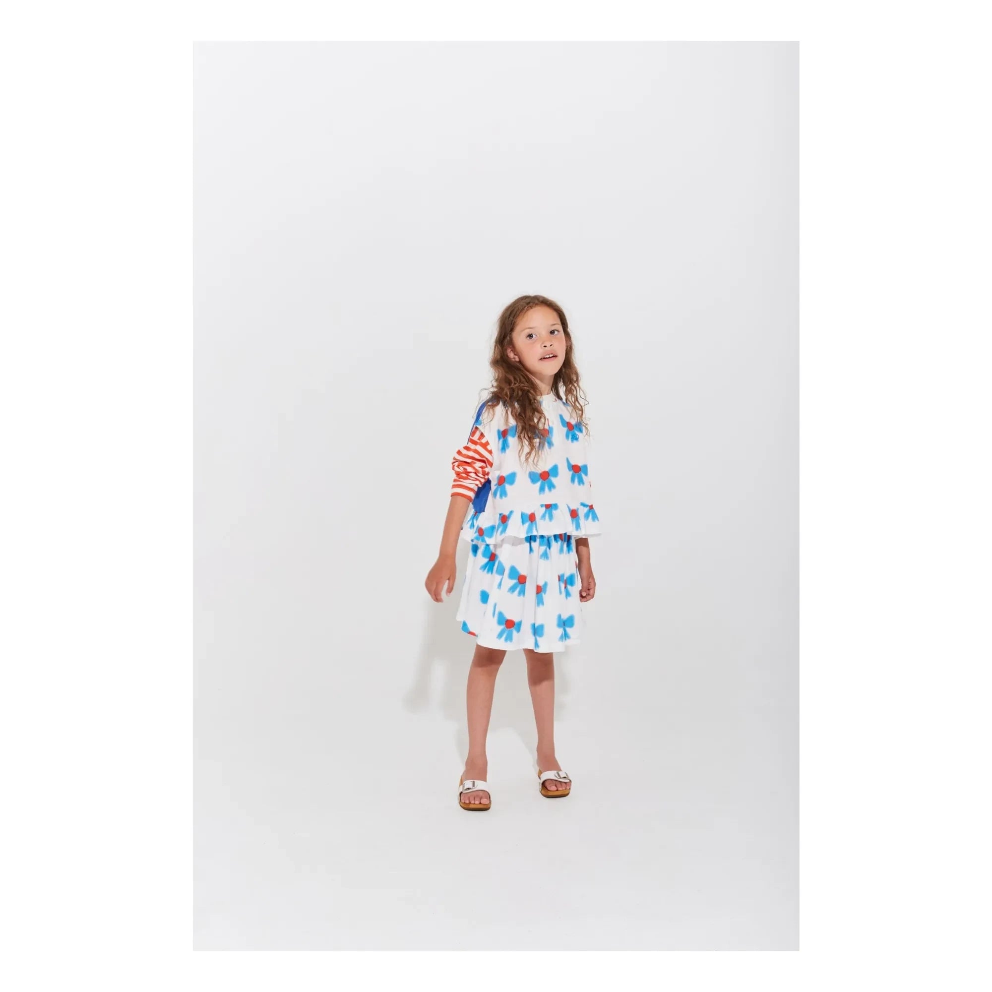 Wynken - Knotenkleid aus Bio-Baumwolle | Ecru