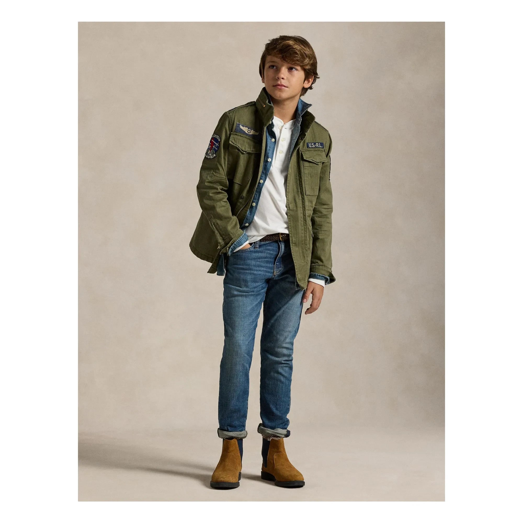 Ralph Lauren – Slim Sullivan Jeans | Stonewashed-Denim