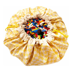 Play and Go - Noomad Bag / Spielmatte - Vichy | Gelb