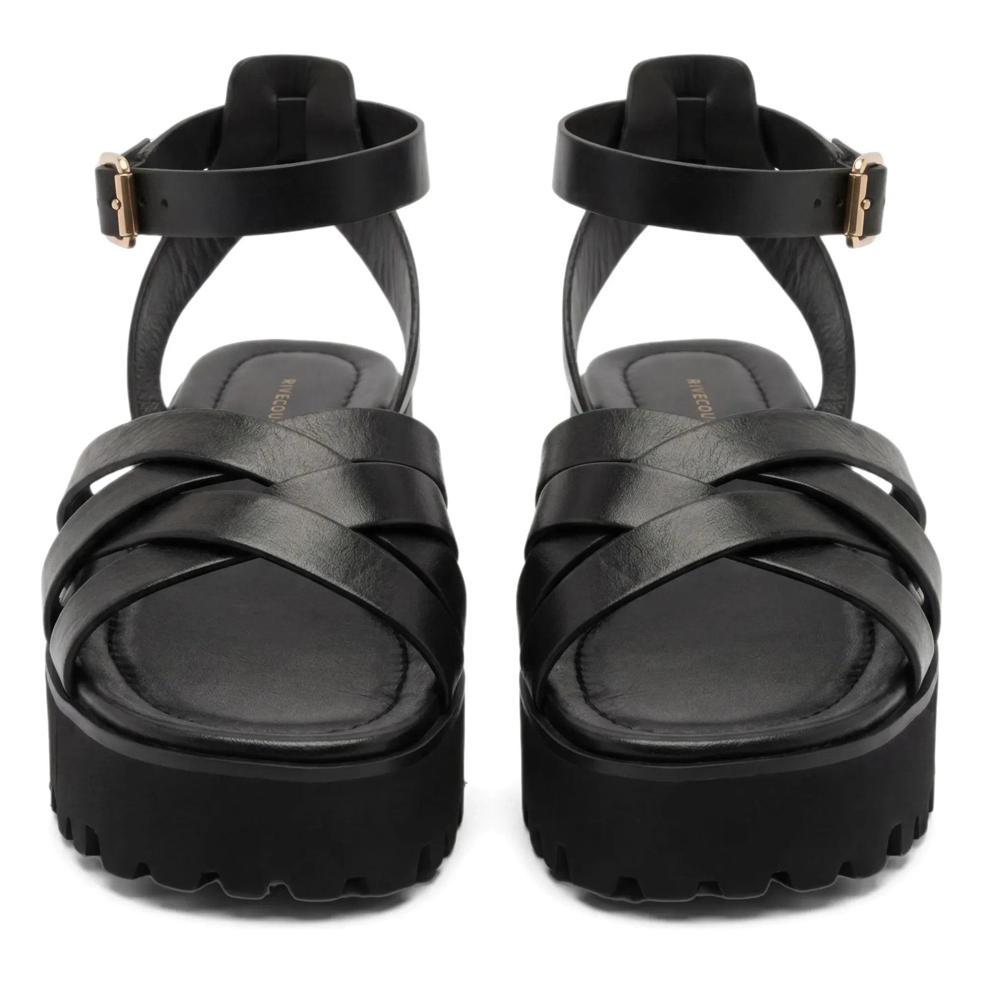 Rivecour - Sandale n°214 Leder | Schwarz