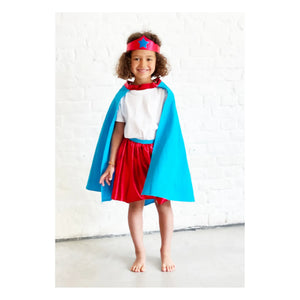 Ratatam - Supergirl-Kostüm - Exklusiv für Ratatam x Smallable | Blau