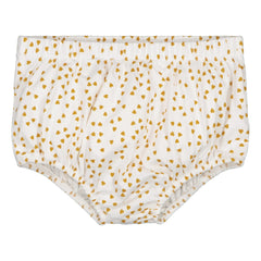 Rose in April - Tosca Jersey Mini Herz Bloomer | Senf