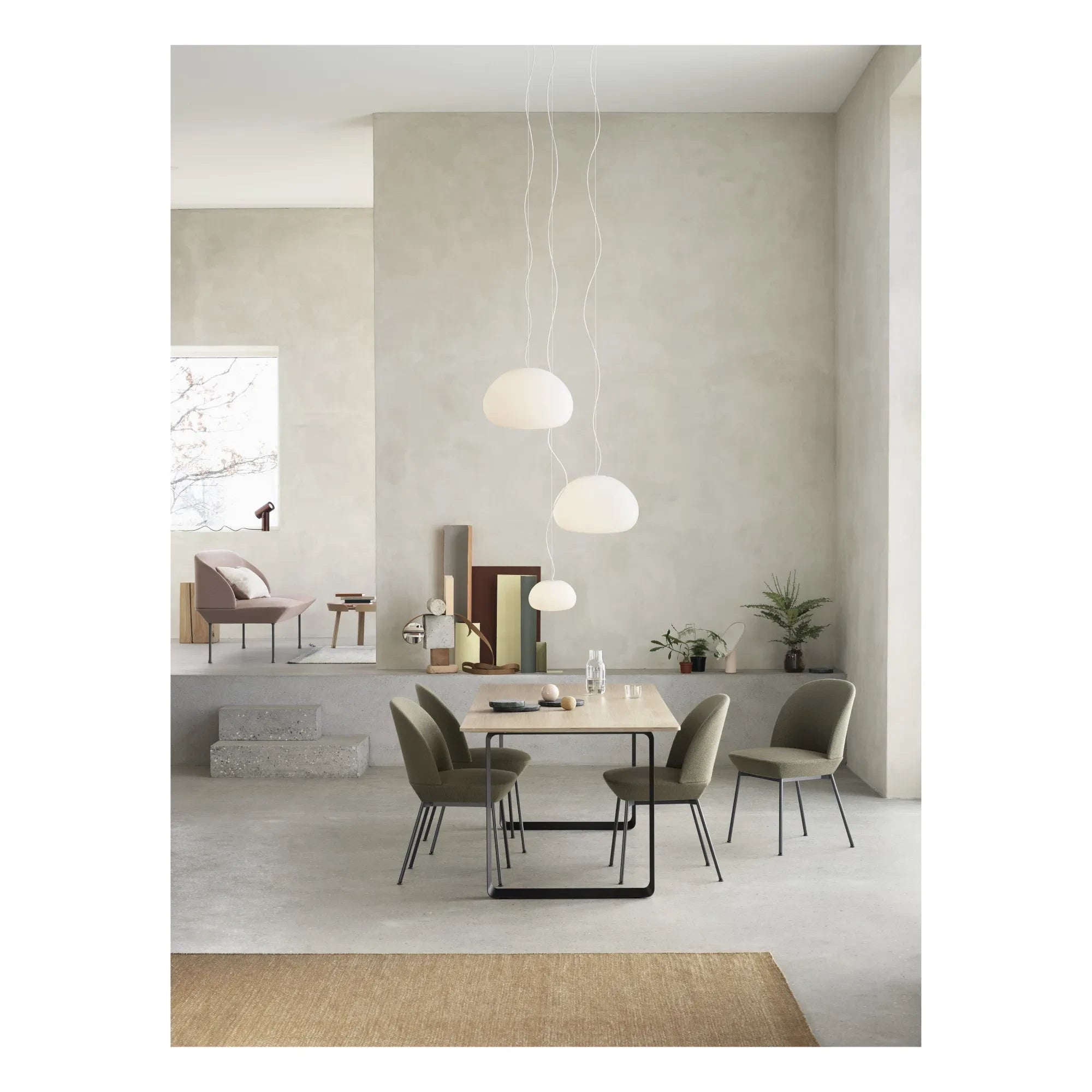 Muuto - Fluid Sarkıt Lamba | Beyaz