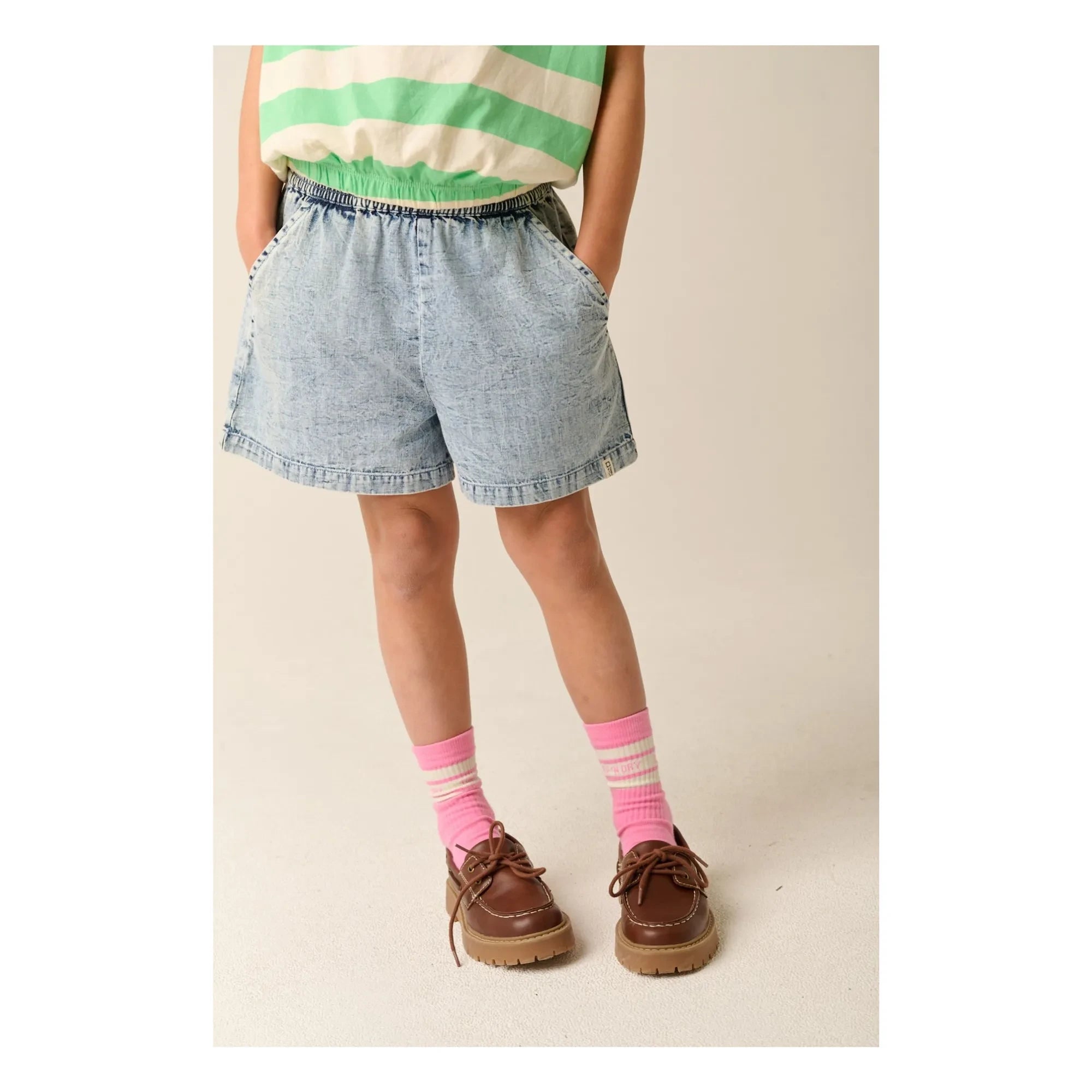 Tumble N'Dry – Sabara Denim-Shorts | Gewaschenes Blau