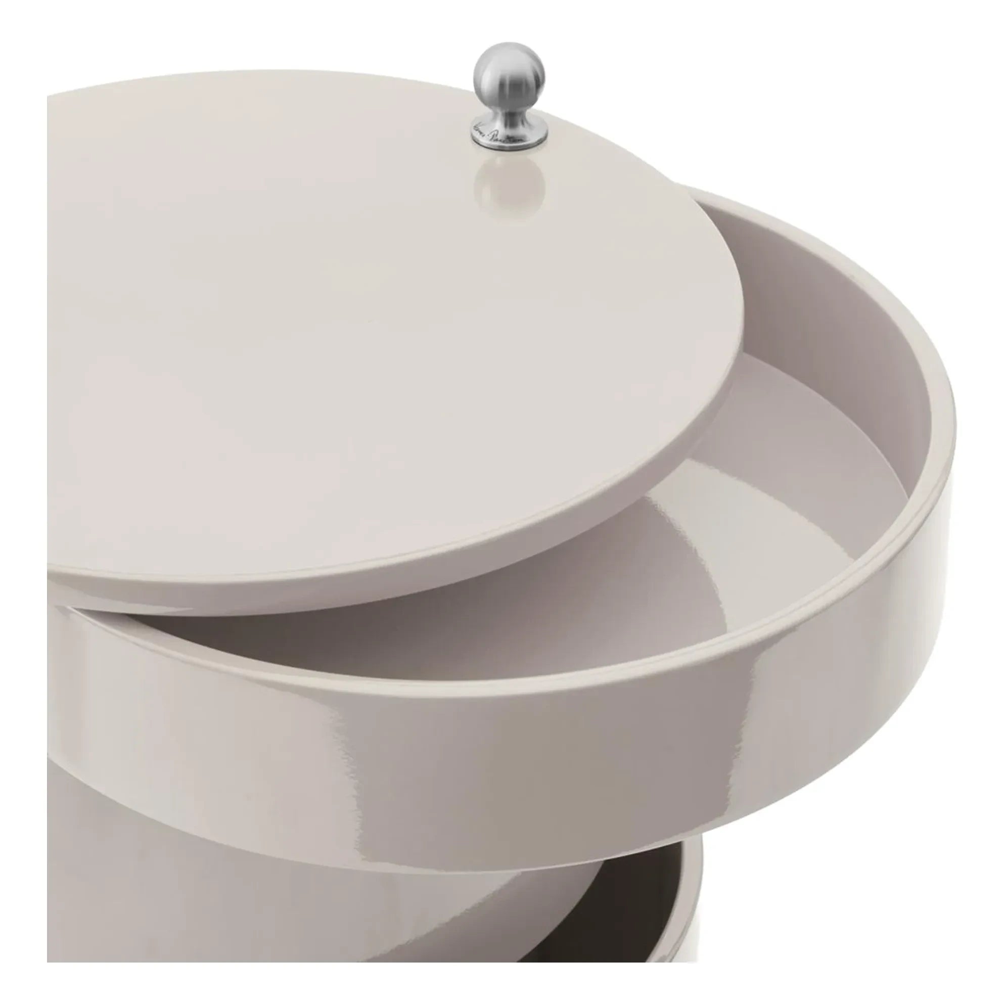 Verpan - Barboy mobile Aufbewahrungseinheit - Glossy Series | Creme