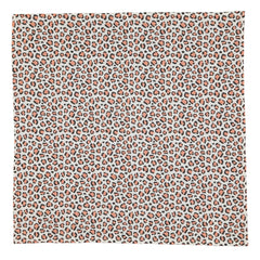 Piupiuchick - Leoparden-Bandana aus Bio-Baumwolle | Ecru