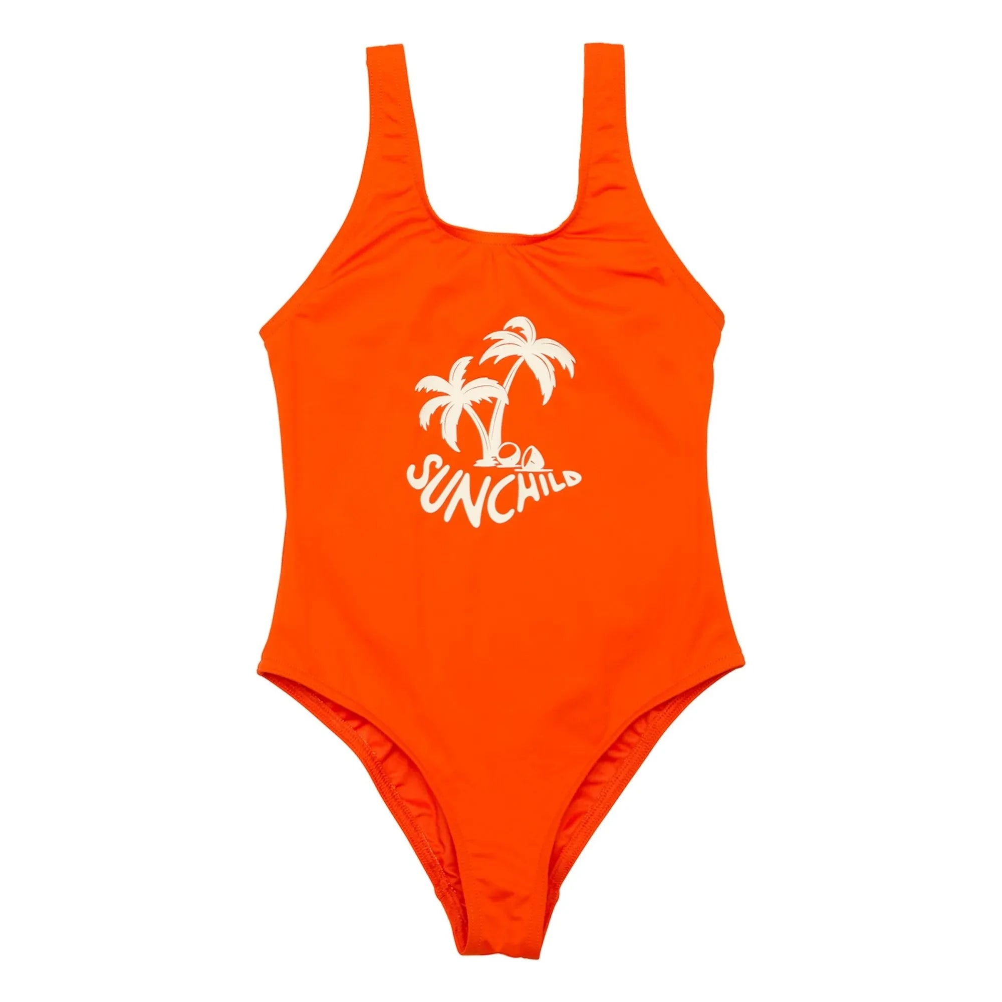 Sunchild - Badeanzug Lou Palmtree | Orange