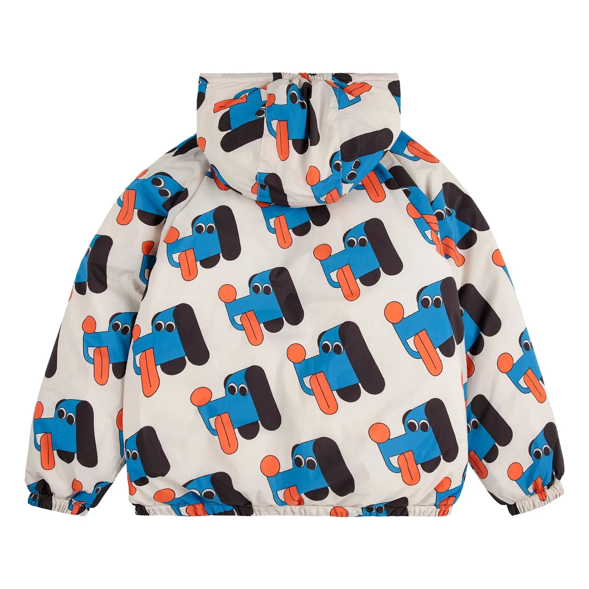 Bobo Choses - Wendbare Recycelte Faser Wasserdichte Jacke | Weiß