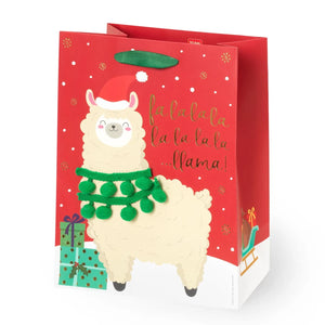 Legami - Llama Weihnachten Geschenktasche - Mittel