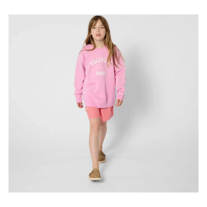 Zadig & Voltaire - Gestreifte Bermuda-Shorts mit elastischem Bund | Rosa