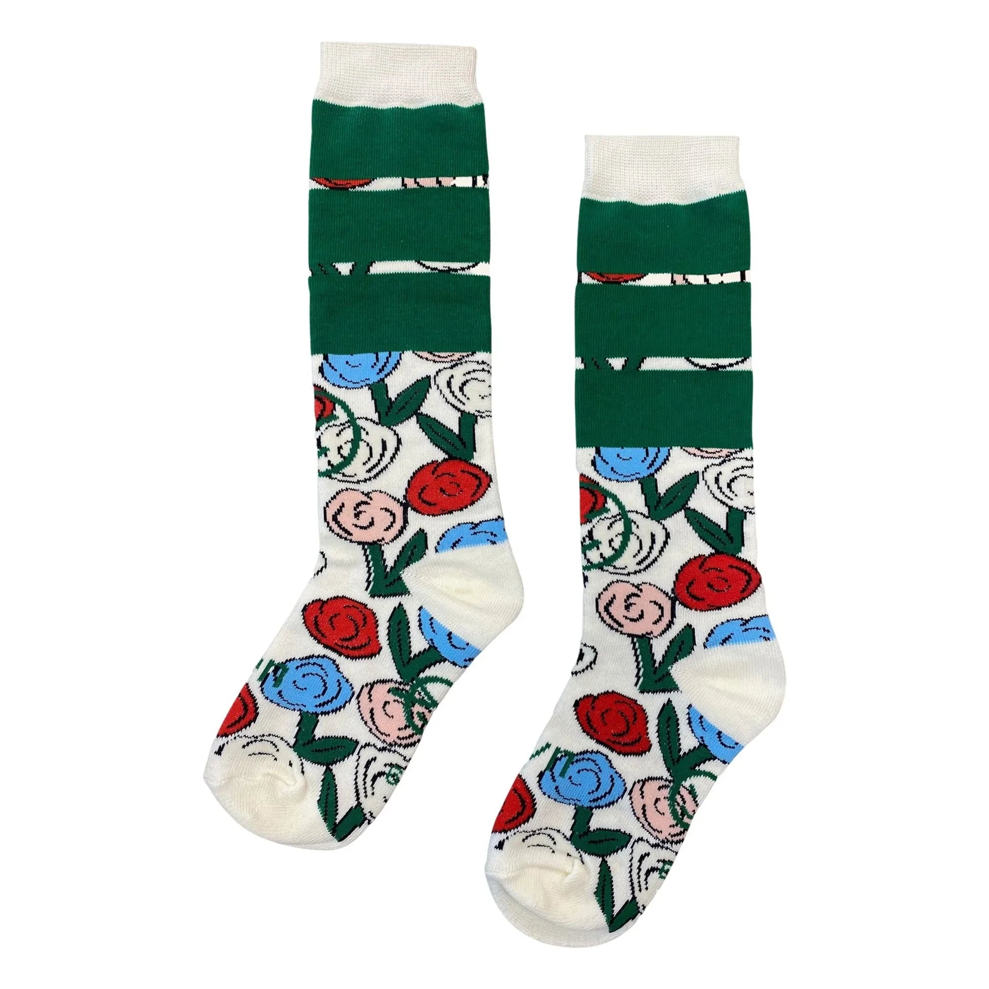 Wynken - Presto Blumen-Socken | Ecru