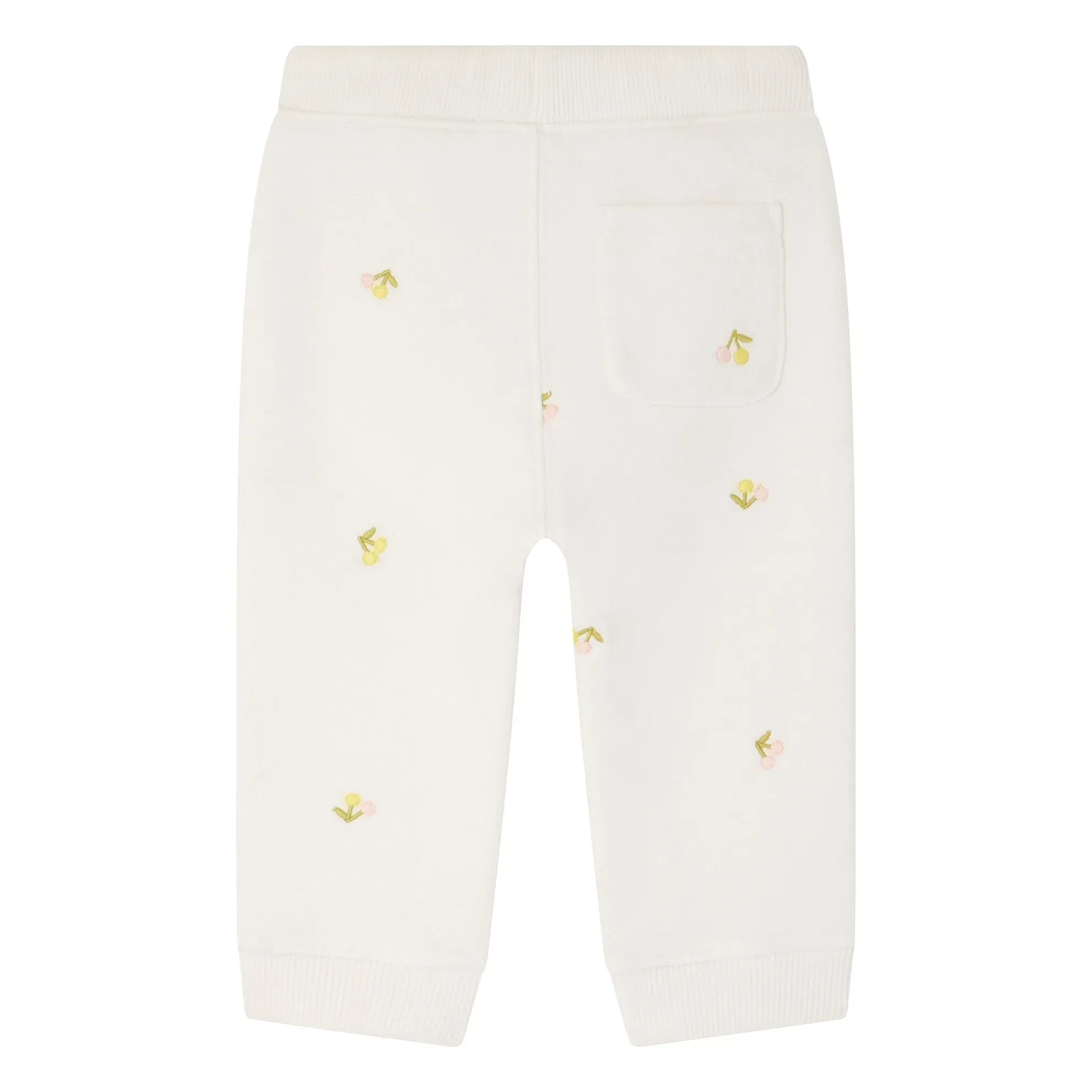 Bonpoint - Bambo Jogger Kirsche Bio-Baumwolle | Ecru