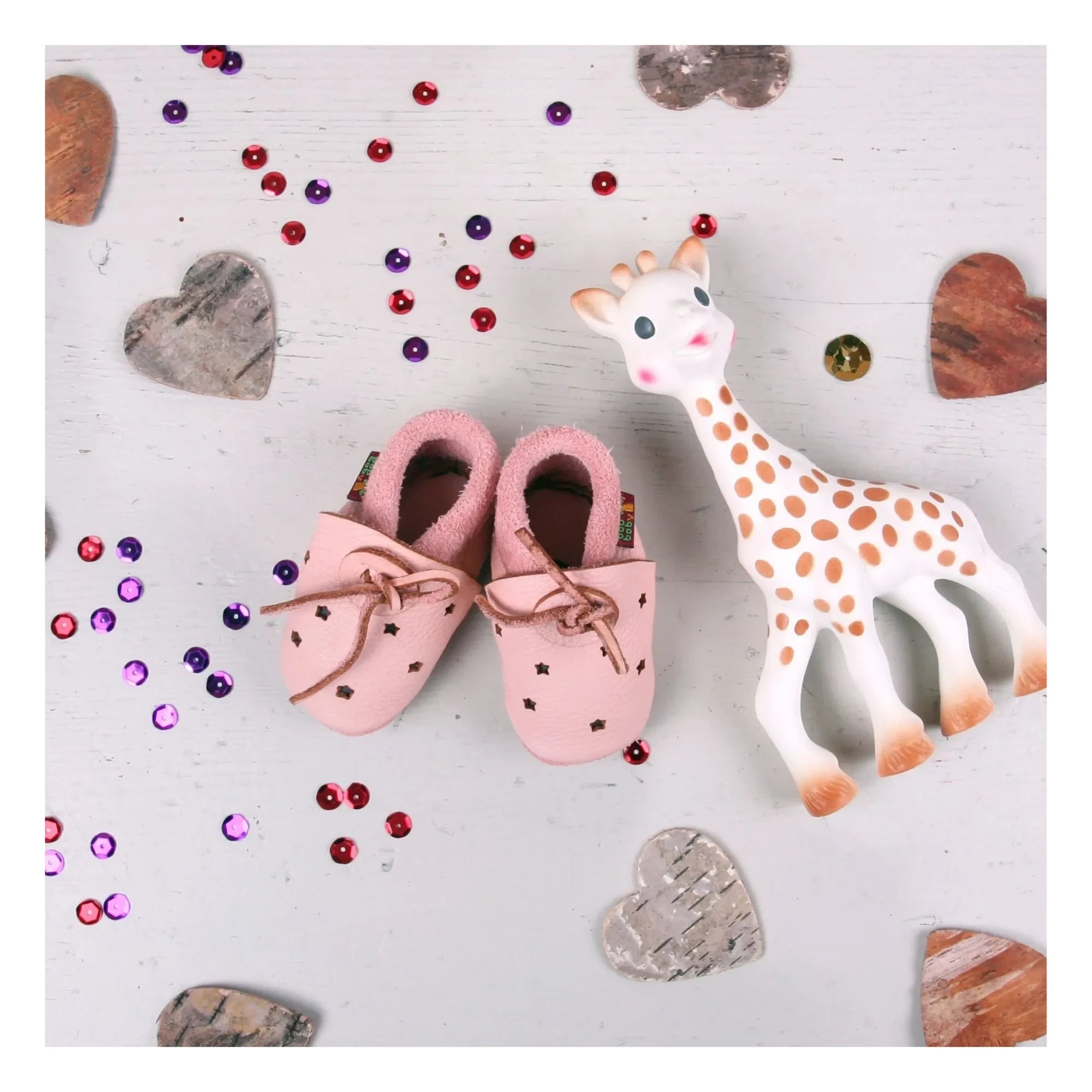 Baobaby - Star Hausschuhe | Rosa