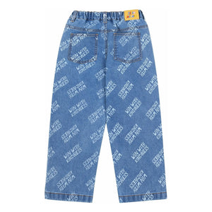 Jelly Mallow - Kindness Jeans | Blau