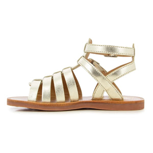 Pom d'Api - Plagette Gladiator Sandalen | Gold