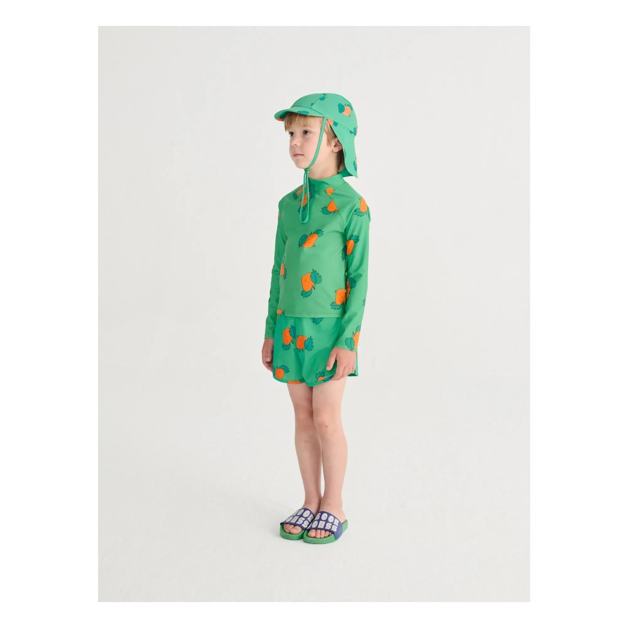 Bobo Choses - Orange Badeshorts | Grün