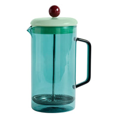 Hay - Blaue Glaskaffeekanne