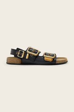 AllSaints Düz Tabanlı Kadın Deri Sandalet Staffa Sandal