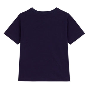 Petit Bateau - Badminton T-Shirt aus Bio-Baumwolle, locker geschnitten | Marineblau