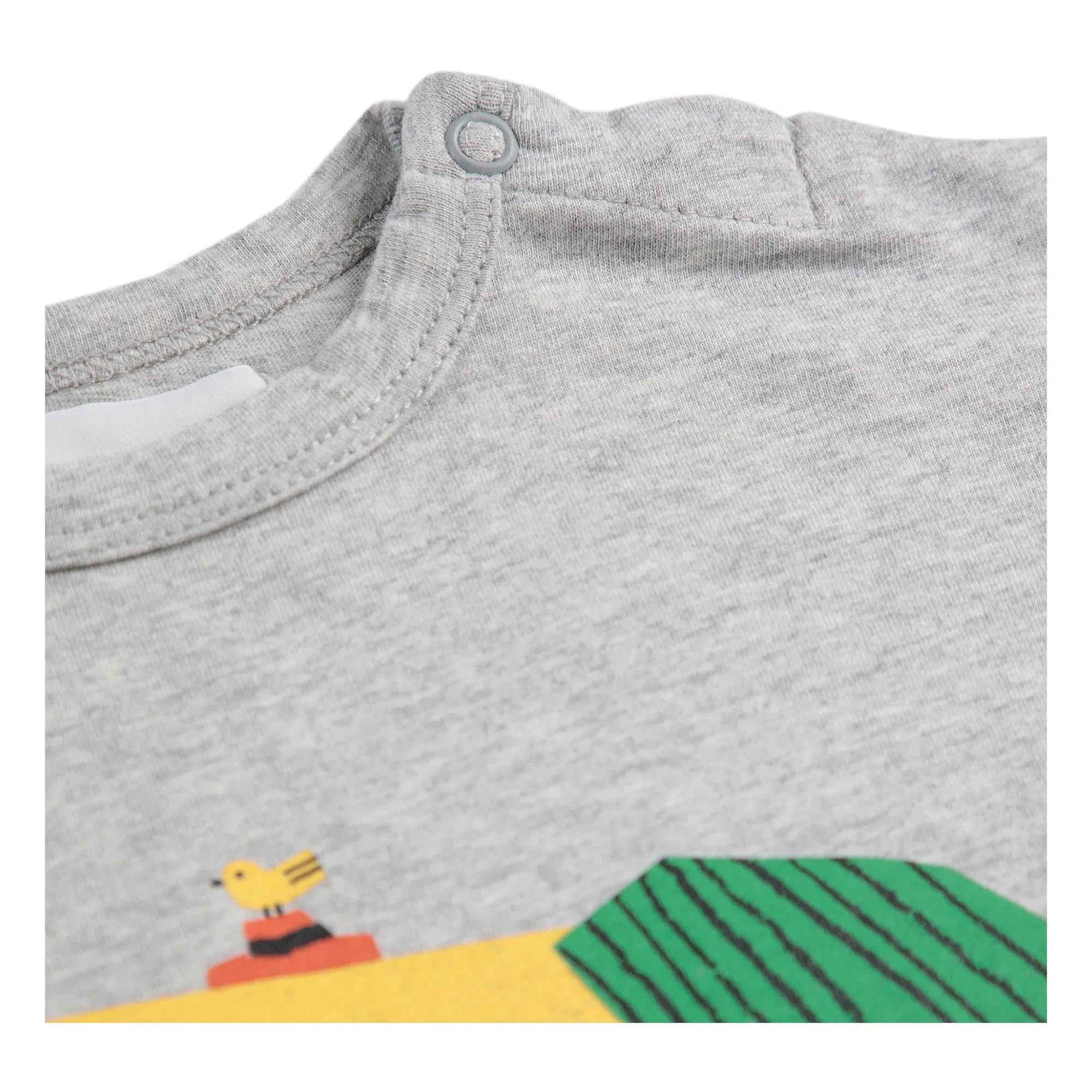 Bobo Choses - Bio-Baumwoll-Hunde-T-Shirt | Grau meliert