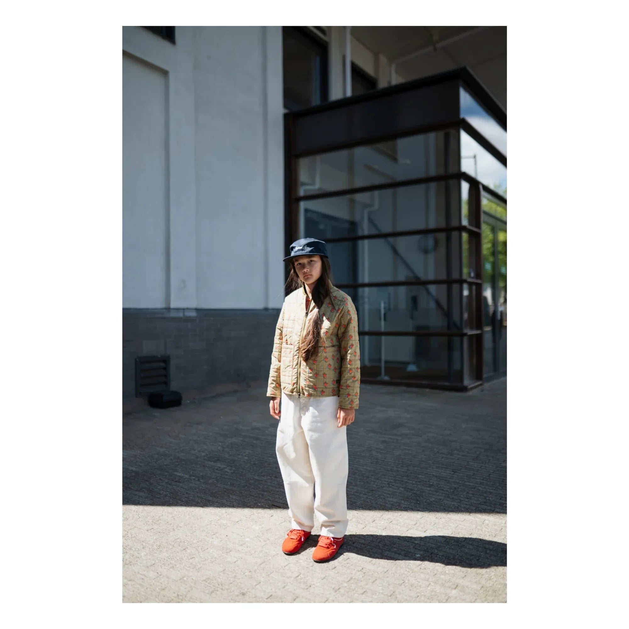 Repose AMS - Jean Barrrel Bio-Baumwolle | Ecru