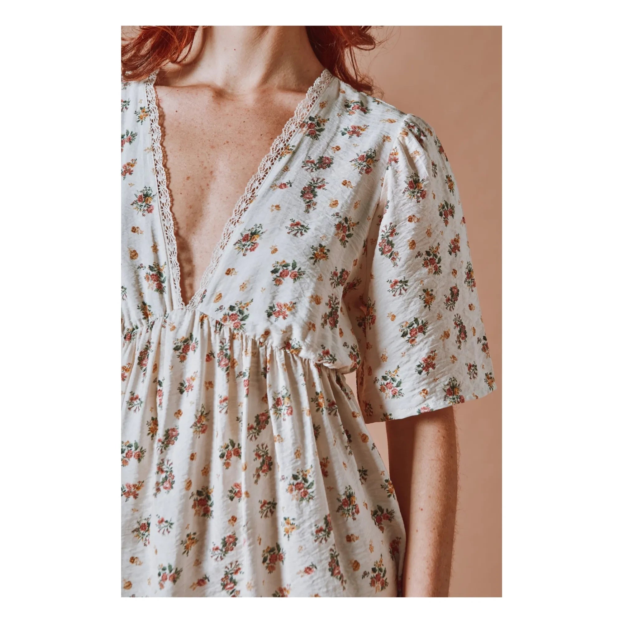 Emile et Ida - Dovary Kleid | Creme