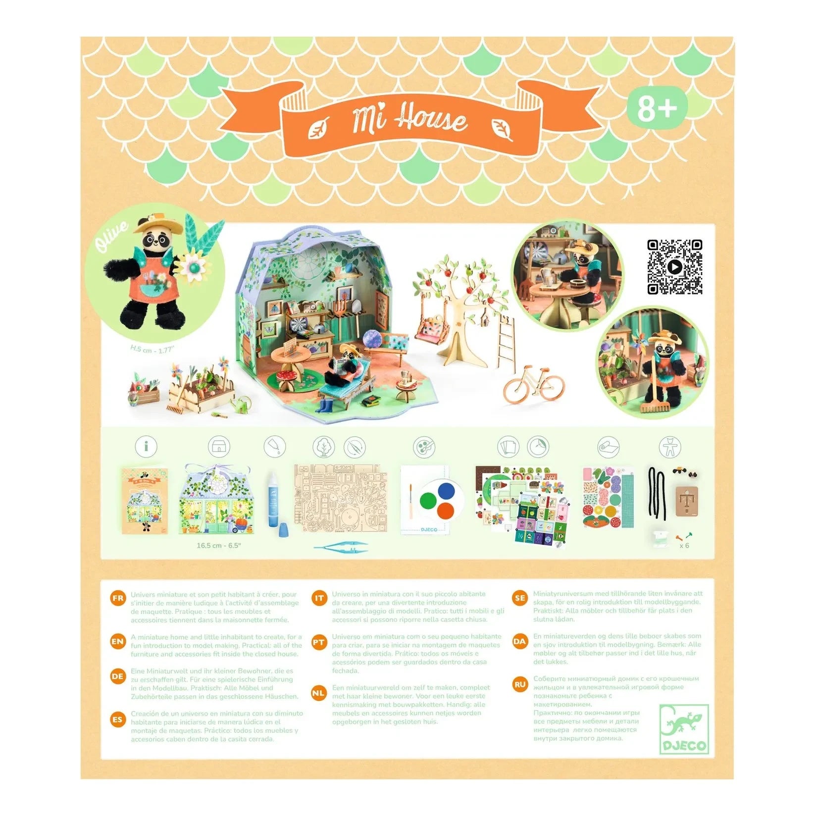 Djeco - DIY Kit - Mi House Olive