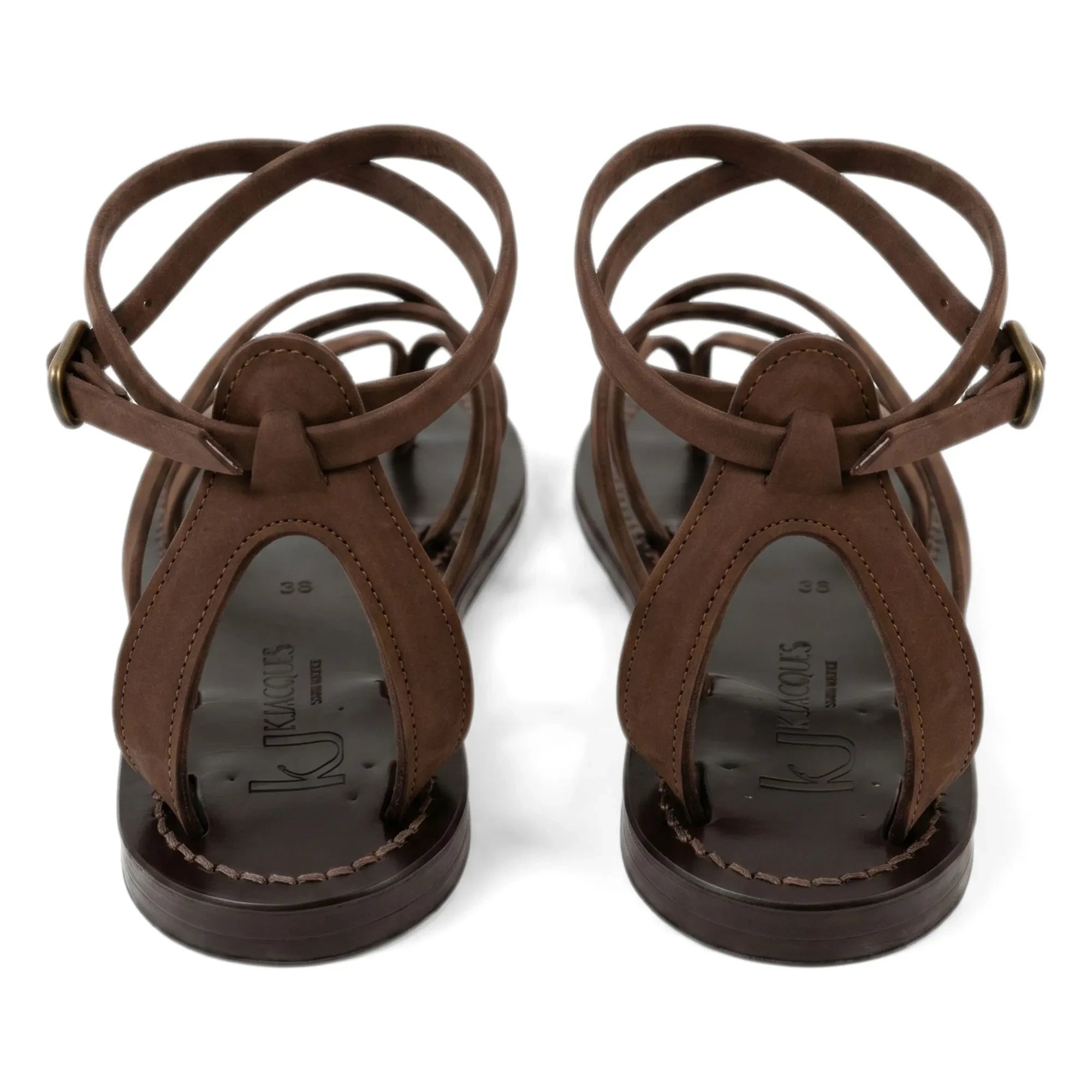 K.Jacques - Epicure Nubuk Sandalen | Bronze