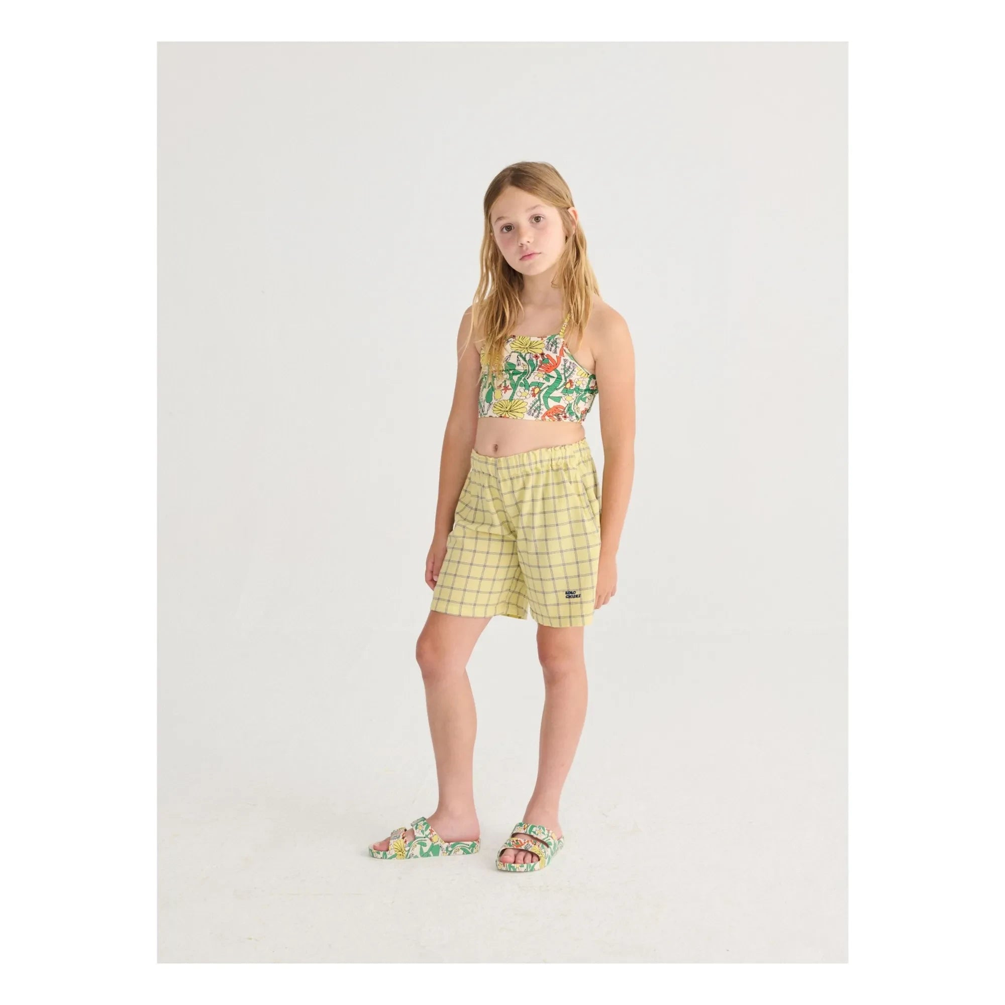 Bobo Choses - Blumenmuster Recycelte Fasern | Ecru