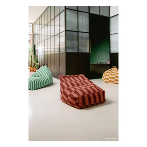 Nobodinoz - Bliss langer Pouf | Grün
