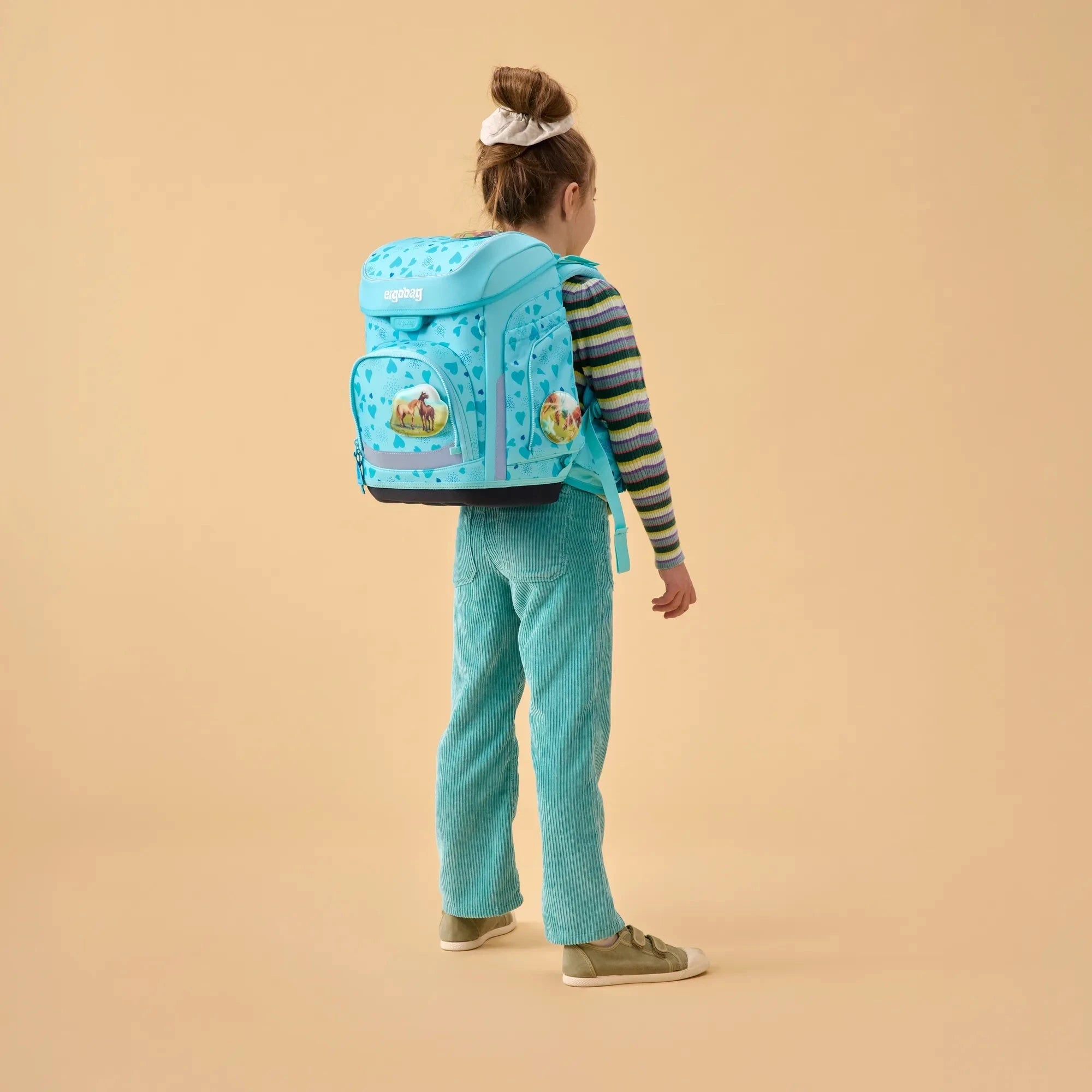 Ergobag - Cubo Schulranzen-Set Horsedreambear