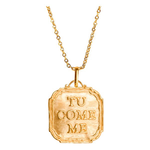Alhaja - Tu Come Me Halskette | Gold