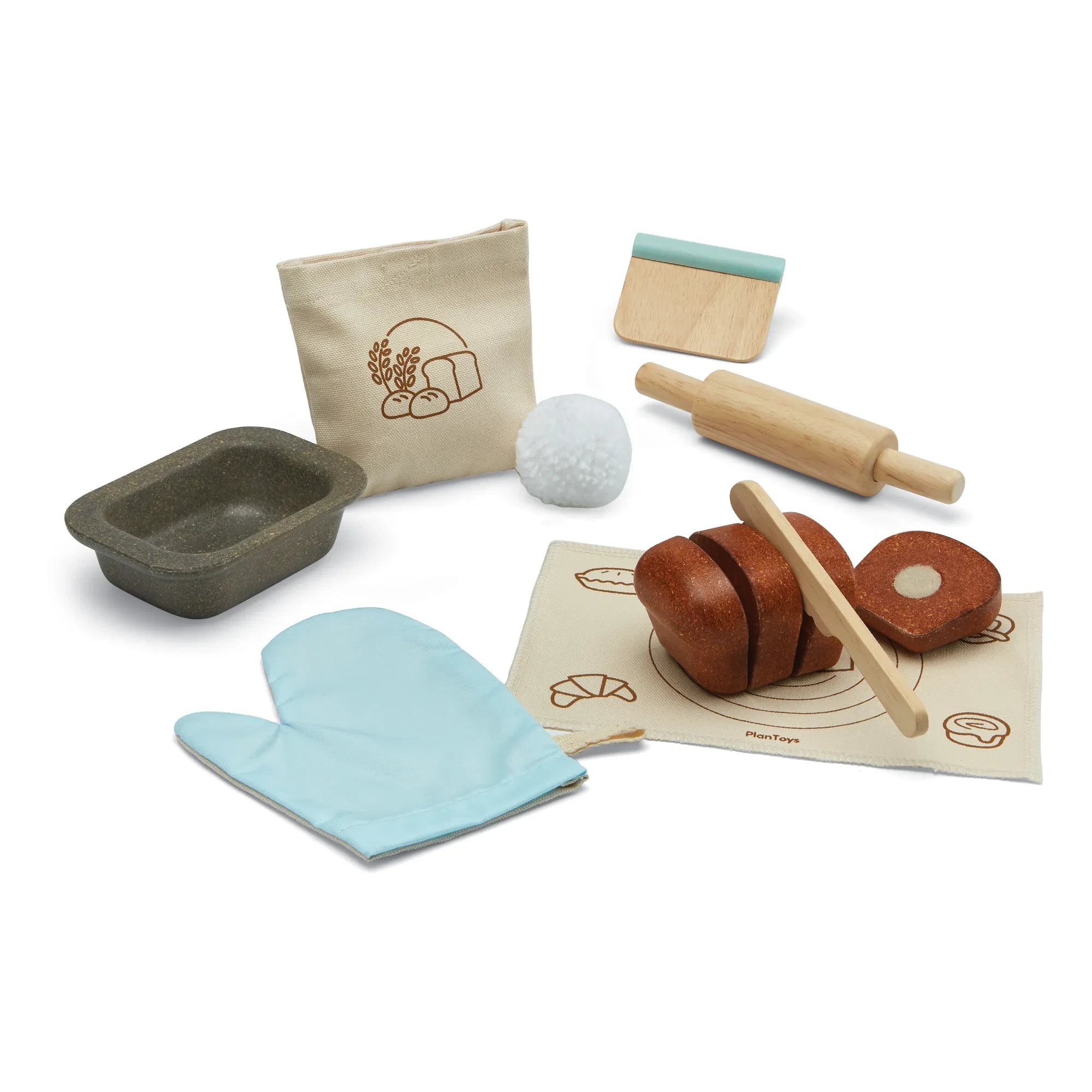 Plan Toys - Backofen aus Gummiholz