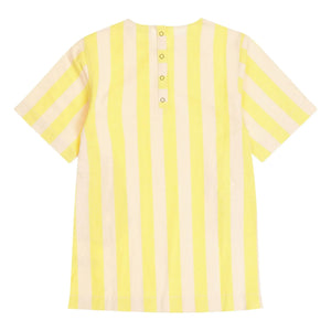 Tumble N'Dry – Gestreiftes T-Shirt-Kleid Primavera | Gelb