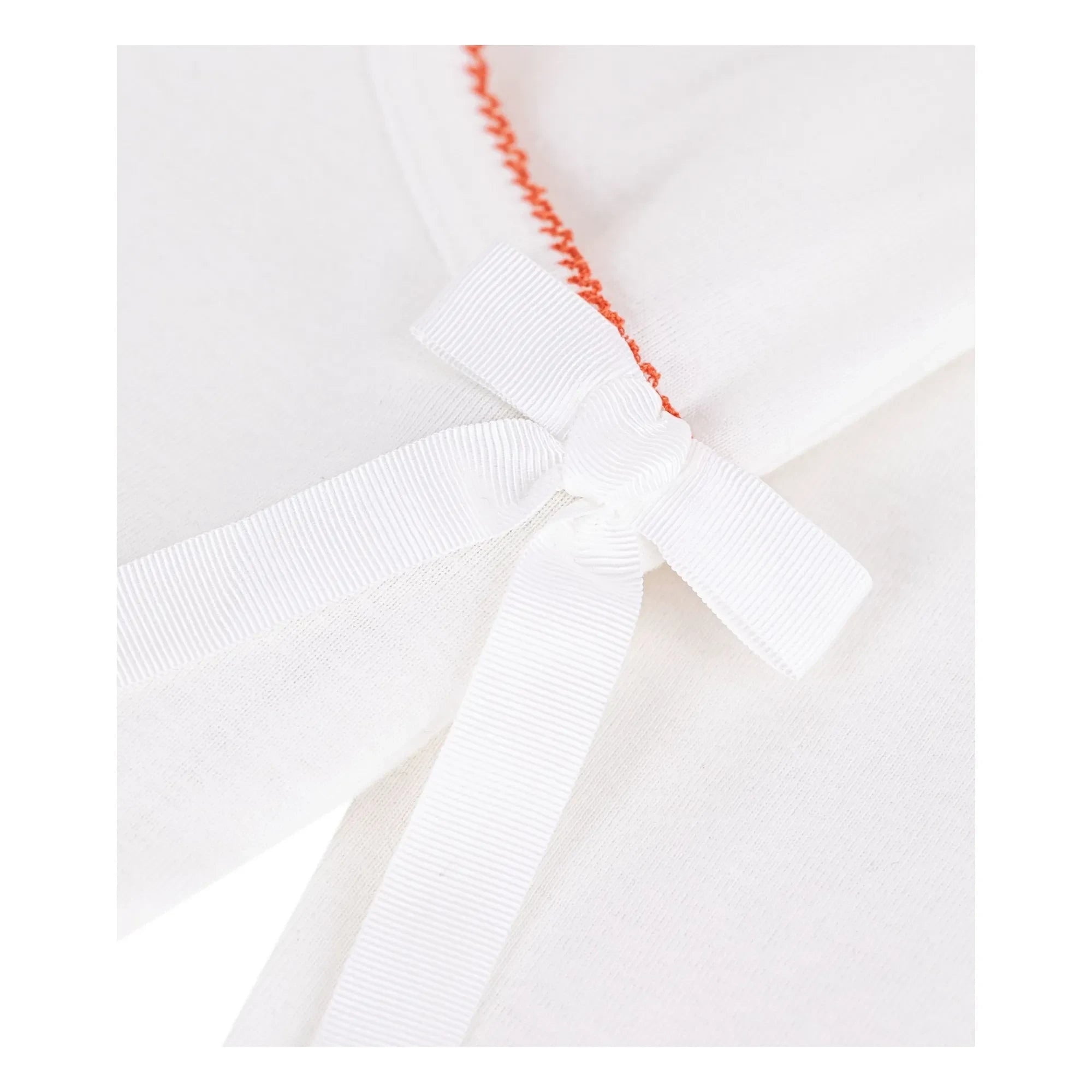 Petit Bateau - Einfache Cache Coeur Weste | Weiß