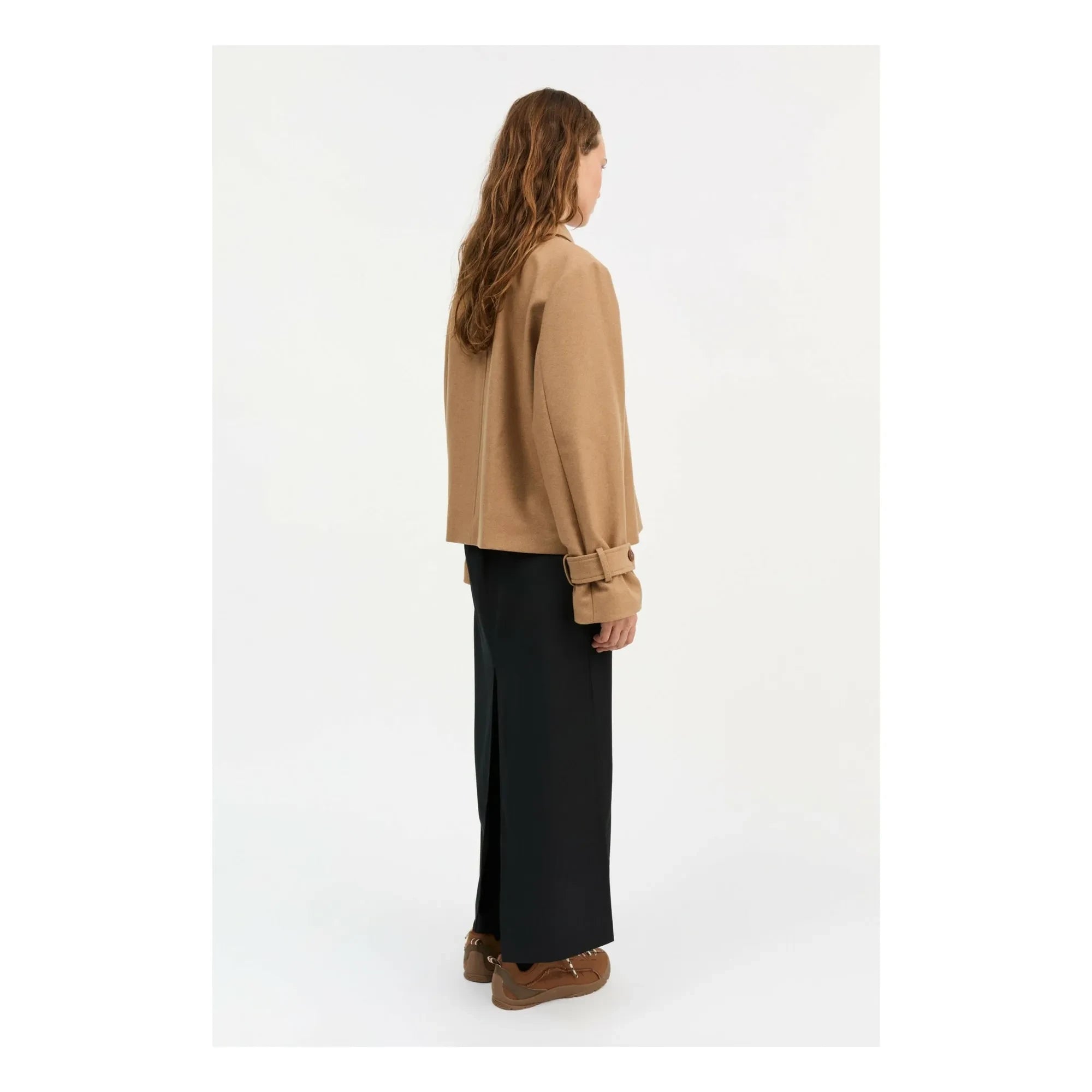 Skall Studio - Ally Recycelte Wolljacke | Camel