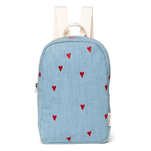 Studio Noos - Hearts Rucksack | Denim