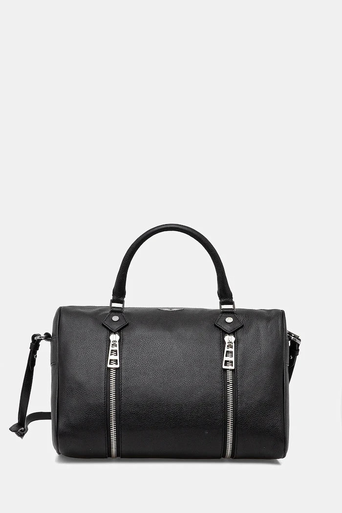 ZADIG&VOLTAIRE SUNNY MEDIUM GRAINED LEATHER Deri Çanta
