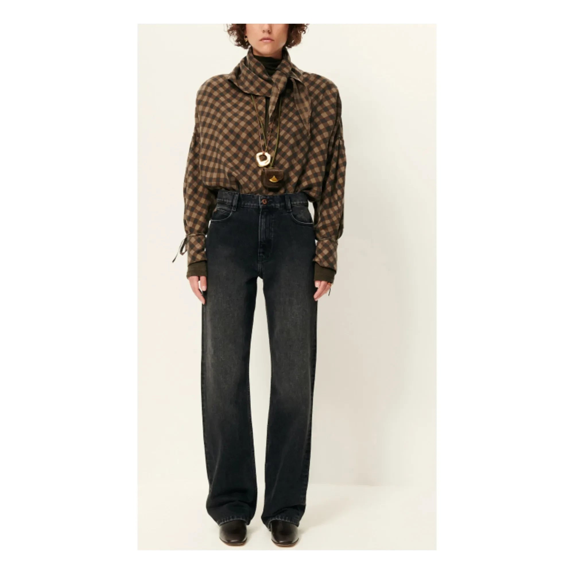 Sessùn - Schwarze Jeans Denim