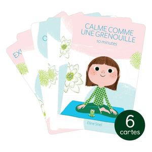 Yoto Player - So ruhig und aufmerksam wie ein Frosch Karten - 6er Pack
