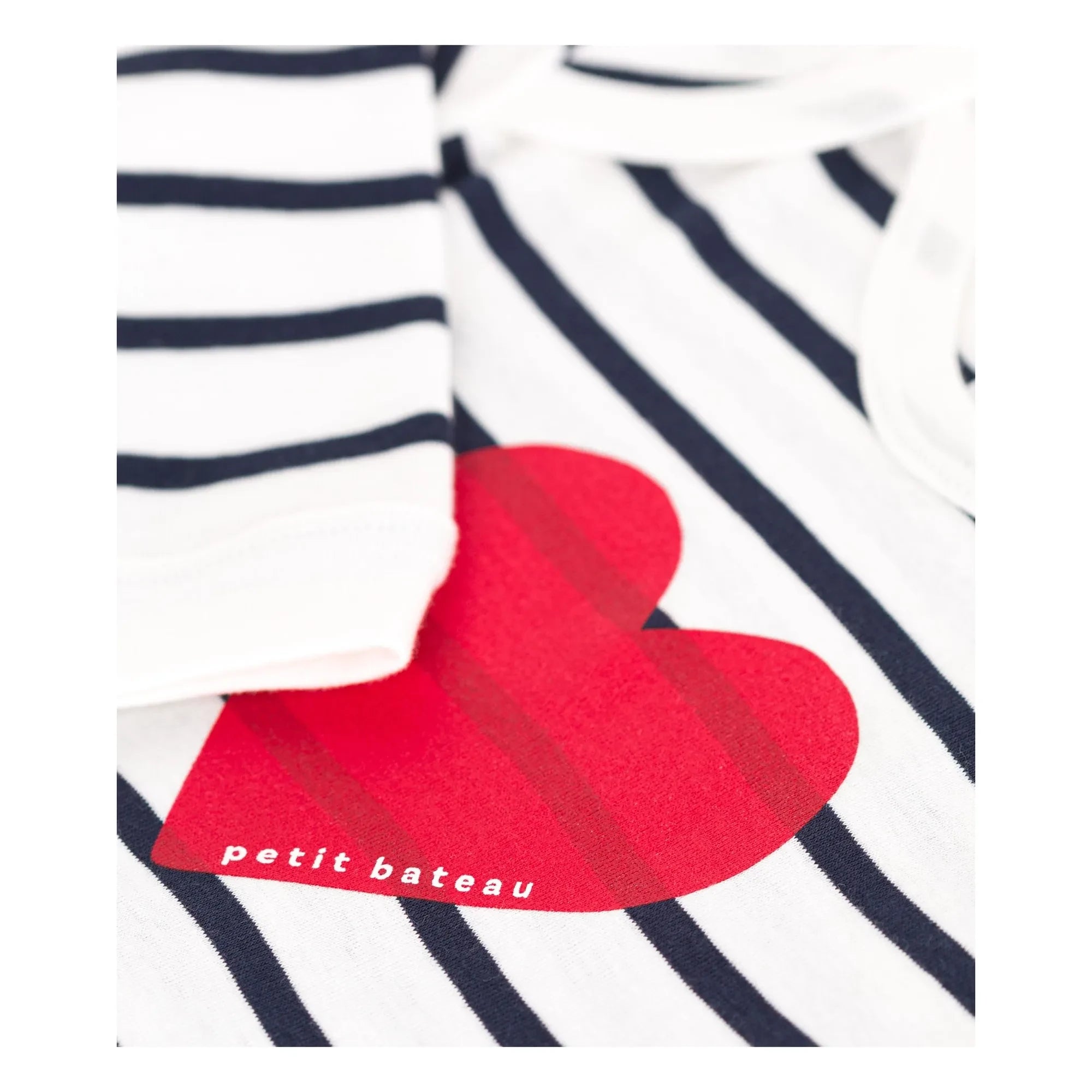 Petit Bateau - Berlin Bio-Baumwoll-Pyjama | Ecru