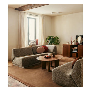 The Socialite Family - Teppich Wool Luna | Schokolade