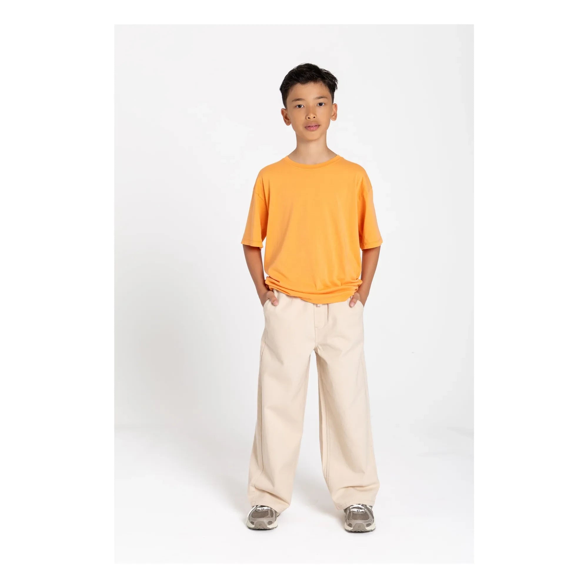 Smallable Kid - Nils T-Shirt aus Bio-Baumwolle | Orange